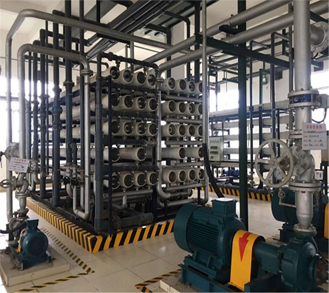 多介質+超濾+一級反滲透+二級反滲透